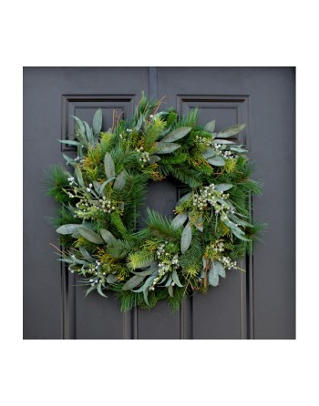 Seeded Eucalyptus & Christmas Pine – 24”